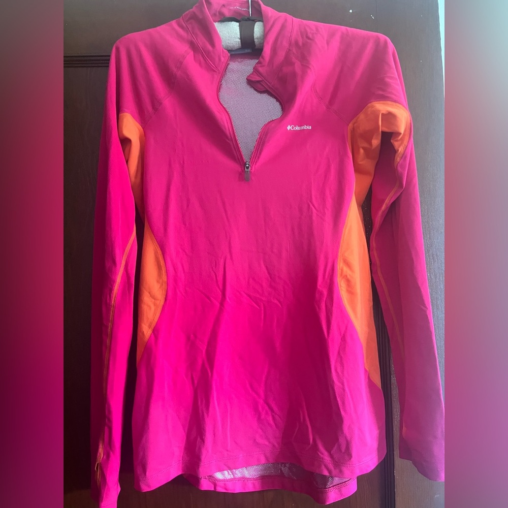 Medium, hot pink, Columbia pullover